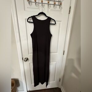 Old Navy Black Sleeveless Maxi Dress